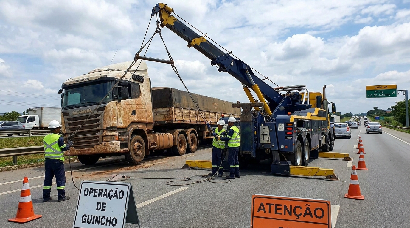 Guincho para Caminhão em São José dos Campos‑SP