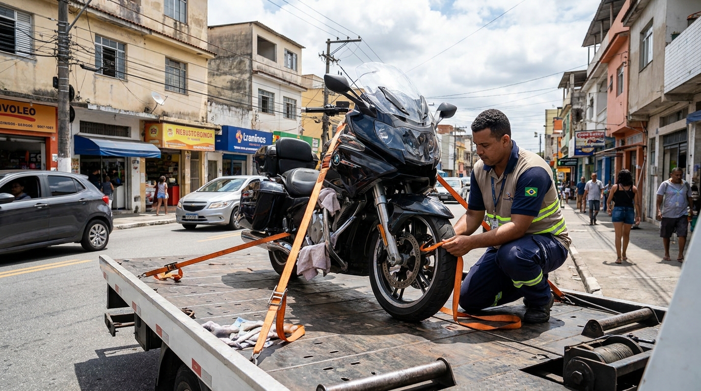 Guincho para Moto em São José dos Campos‑SP