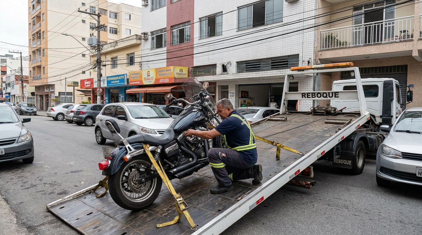 Guincho para Moto em São José dos Campos‑SP