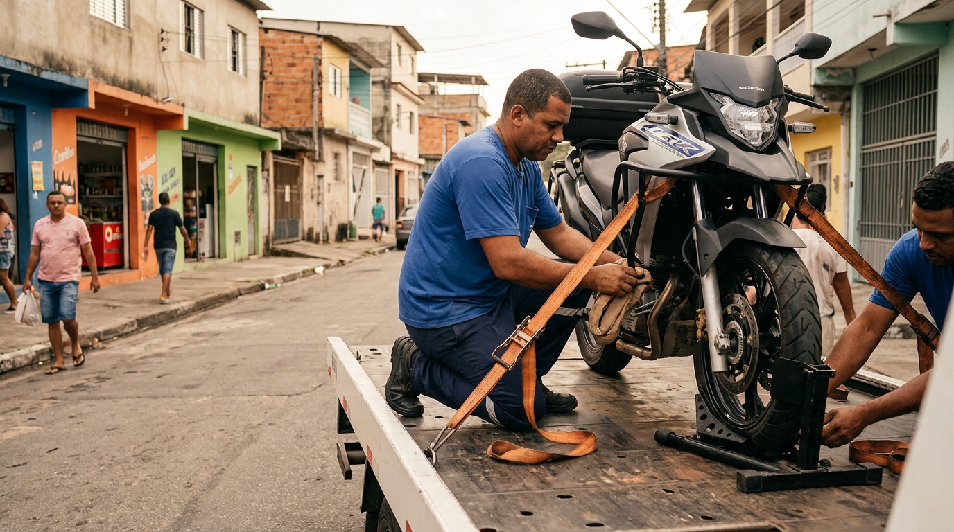 Guincho para Moto perto de mim em São José dos Campos‑SP
